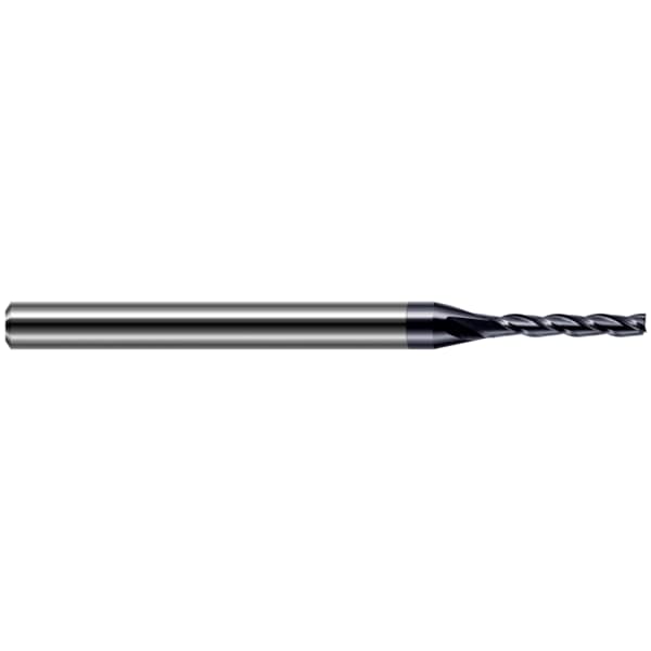 Miniature End Mill - Square - Long Flute, 0.1250" (1/8)